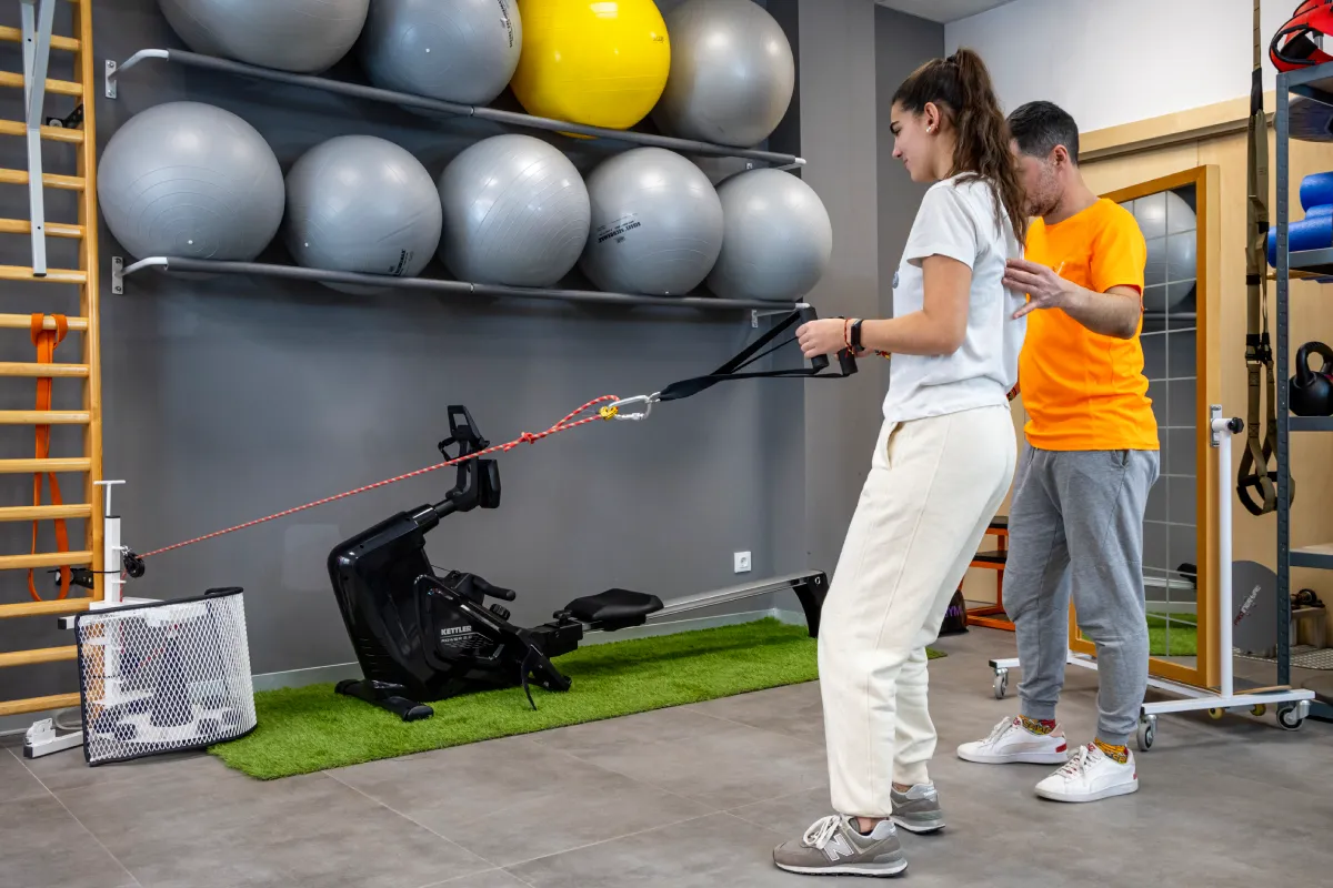 Polea cónica en Clínica Juanjo Alcoz