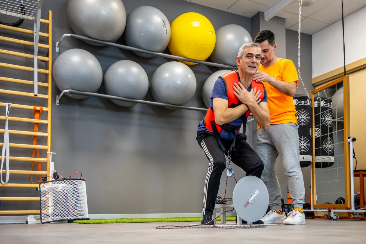 Polea pro smartsquat en Clínica Juanjo Alcoz