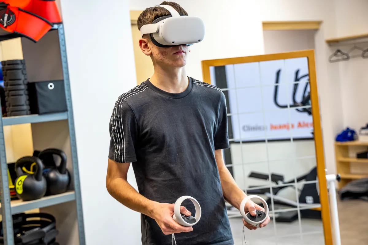 Realidad virtual en Clínica Juanjo Alcoz